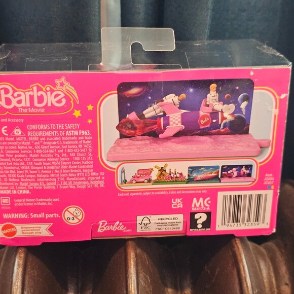 Barbie Mini BarbieLand The Movie Vehicle Collection Rocket Ship - Picture 5 of 8